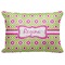 Ogee Ikat Decorative Baby Pillowcase - 16"x12" (Personalized)