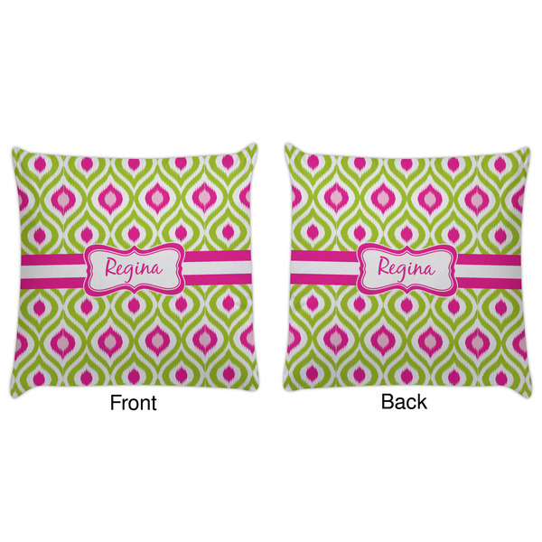 Ogee Ikat Decorative Pillow Case - Approval
