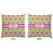 Ogee Ikat Decorative Pillow Case - Approval
