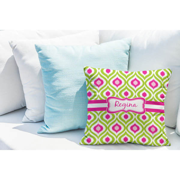 Ogee Ikat Decorative Pillow Case - LIFESTYLE 2