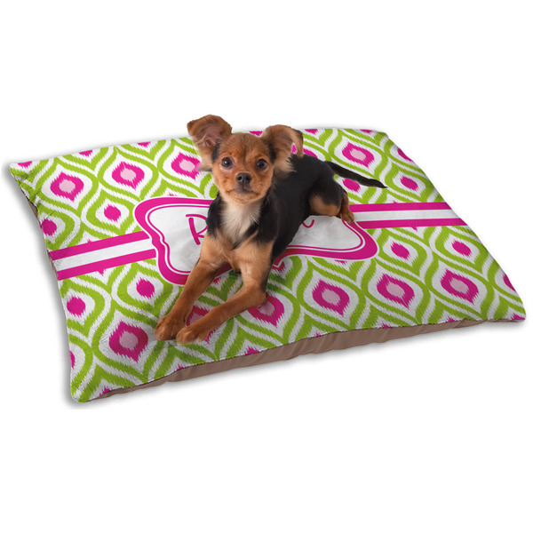Ogee Ikat Dog Bed - Small LIFESTYLE