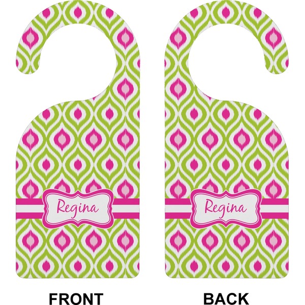 Ogee Ikat Door Hanger (Approval)