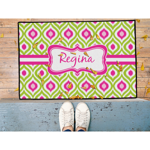 Ogee Ikat Door Mat - LIFESTYLE (Med)