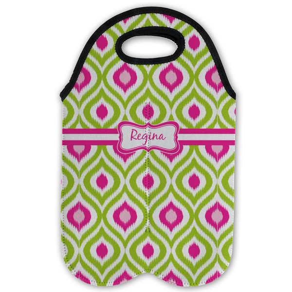 Ogee Ikat Double Wine Tote - Flat (new)