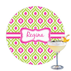 Ogee Ikat Printed Drink Topper (Personalized)