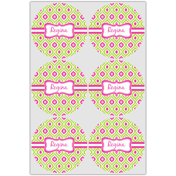 Ogee Ikat Drink Topper - XLarge - Set of 6