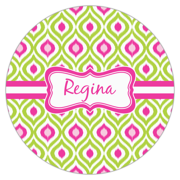 Ogee Ikat Drink Topper - XLarge - Single