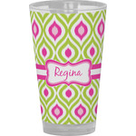 Ogee Ikat Pint Glass - Full Color (Personalized)