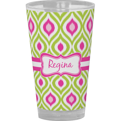 Ogee Ikat Pint Glass - Full Color (Personalized)