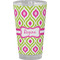 Ogee Ikat Pint Glass - Full Color - Front View