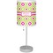 Ogee Ikat Lamp with Drum Shade (Personalized)