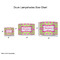 Ogee Ikat Drum Lampshades - Sizing Chart