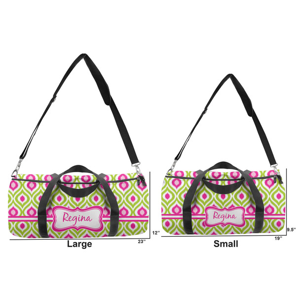Ogee Ikat Duffle Bag Small and Large
