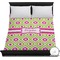 Ogee Ikat Duvet Cover - Full / Queen (Personalized)