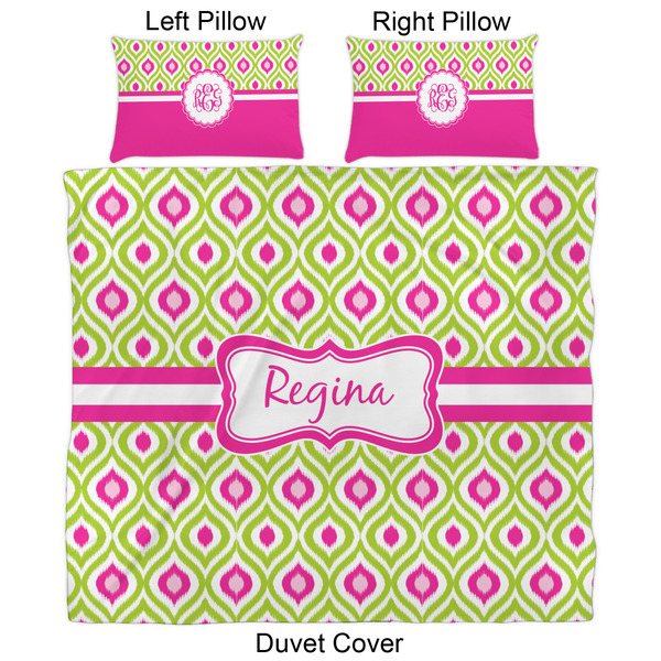 Ogee Ikat Duvet Cover Set - King - Approval