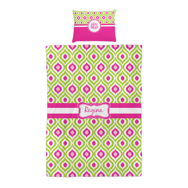 Ogee Ikat Duvet Cover Set - Twin XL - Alt Approval