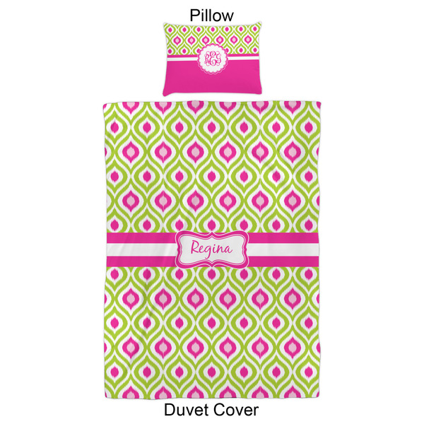 Ogee Ikat Duvet Cover Set - Twin XL - Approval