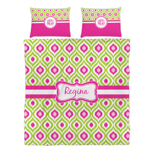 Ogee Ikat Duvet cover Set - Queen - Alt Approval