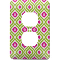 Ogee Ikat Electric Outlet Plate (Personalized)