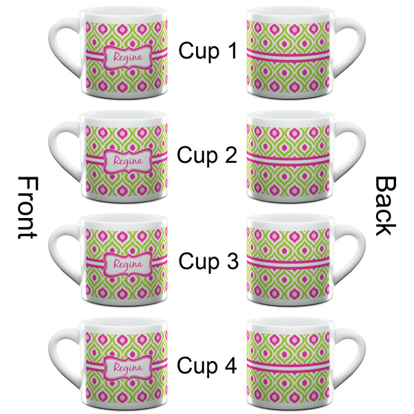 Ogee Ikat Espresso Cup - 6oz (Double Shot Set of 4) APPROVAL