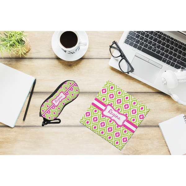 Ogee Ikat Eyeglass Case and Cloth Set - LIFESTYLE