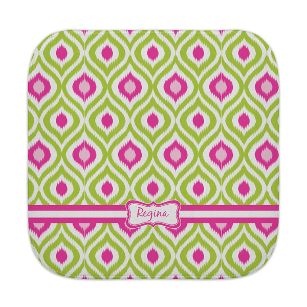 Custom Ogee Ikat Face Towel (Personalized)