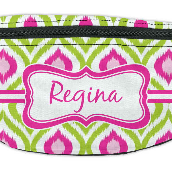 Ogee Ikat Fanny Pack - Closeup