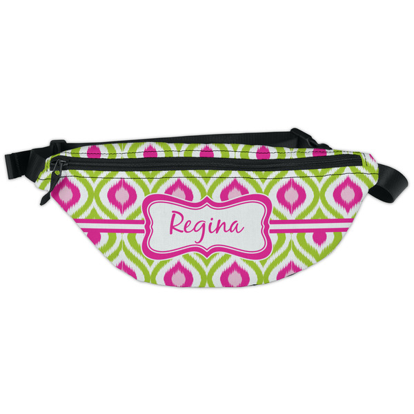 Custom Ogee Ikat Fanny Pack - Classic Style (Personalized)
