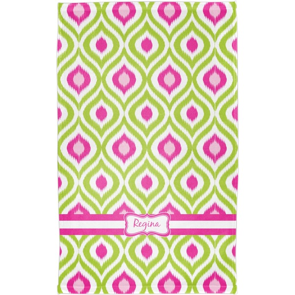 Ogee Ikat Finger Tip Towel - Full View