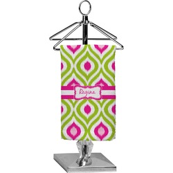 Ogee Ikat Finger Tip Towel - Full Print (Personalized)