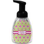 Ogee Ikat Foam Soap Bottle - Black (Personalized)