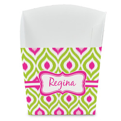 Ogee Ikat French Fry Favor Boxes (Personalized)