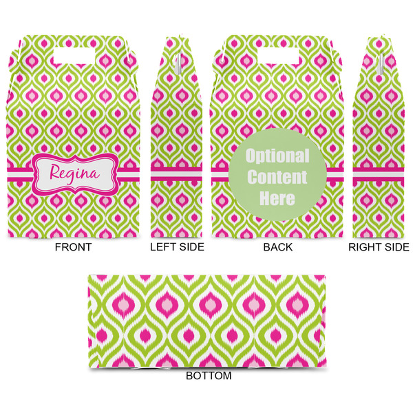 Ogee Ikat Gable Favor Box - Approval
