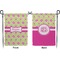 Ogee Ikat Garden Flag - Double Sided Front and Back