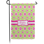 Ogee Ikat Small Garden Flag - Single Sided w/ Name or Text