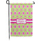 Ogee Ikat Small Garden Flag - Single Sided w/ Name or Text