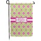 Ogee Ikat Small Garden Flag - Double Sided w/ Name or Text
