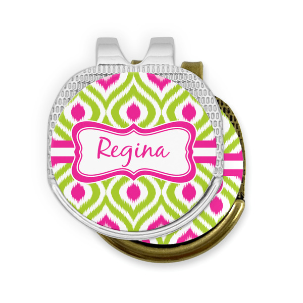 Ogee Ikat Golf Ball Marker Hat Clip - PARENT/MAIN