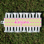 Ogee Ikat Golf Tees & Ball Markers Set (Personalized)
