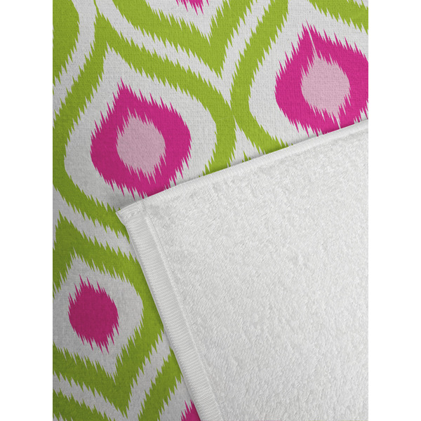 Ogee Ikat Golf Towel - Detail