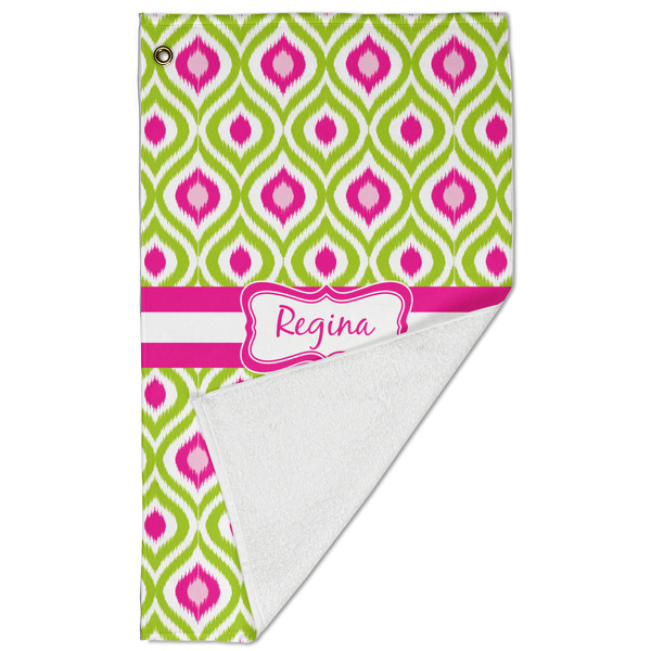 Ogee Ikat Golf Towel - Folded (Large)