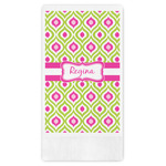 Ogee Ikat Guest Towels - Full Color (Personalized)