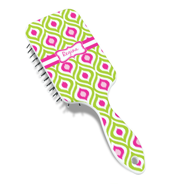 Ogee Ikat Hair Brush - Angle View
