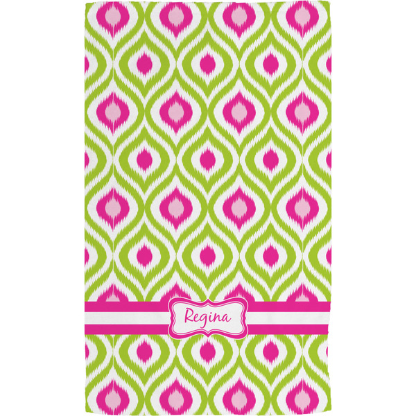Ogee Ikat Hand Towel (Personalized) Full