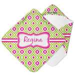 Ogee Ikat Hooded Baby Towel (Personalized)