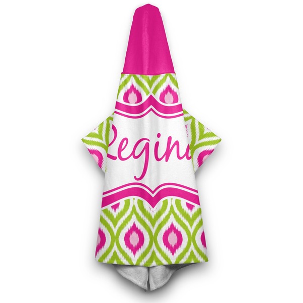 Ogee Ikat Hooded Towel - Hanging