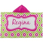 Ogee Ikat Kids Hooded Towel (Personalized)
