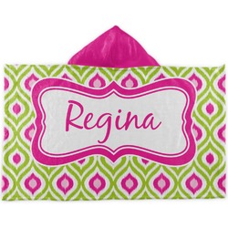 Ogee Ikat Kids Hooded Towel (Personalized)