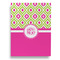 Ogee Ikat House Flags - Double Sided - BACK