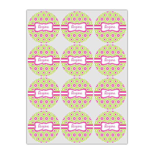 Ogee Ikat Icing Circle - Small - Set of 12